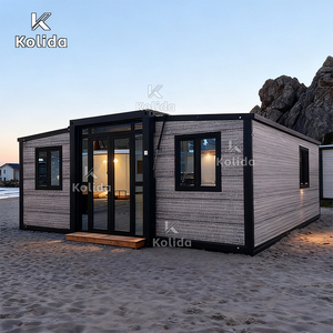 An Ninh 40ft 20ft 30ft đúc sẵn Di động sang trọng container mở rộng nhà 2 3 4 phòng ngủ prefab vận chuyển nhà di động - Product Image 1