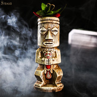 Tasse tiki en céramique motif crocodile, coupe crocodile, conception personnalisée, de haute qualité, pour fêtes Bar, livraison gratuite