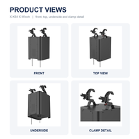 Treuil cinétique 300W, hauteur de levage 0-9m, contrôle DMX512, charge 5kg, alliage d'aluminium