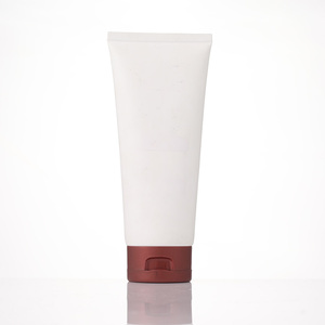 Nouvelle conception de <span class=keywords><strong>tube</strong></span> plat en plastique PE souple, <span class=keywords><strong>bouchon</strong></span> à rabat rectangulaire, crème pour les mains et le visage, soin de la peau, écran solaire, crème solaire, emballage - Product Image 2