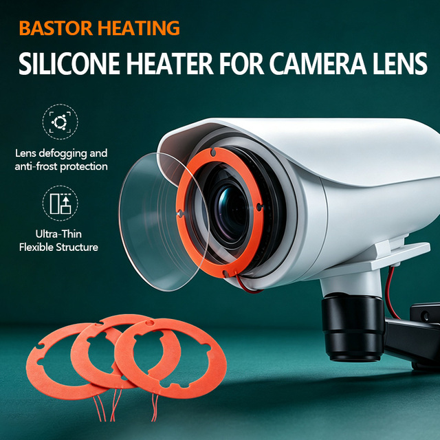 Flexible Anti-Fog Heater Silicone Camera Lens Defog Heating element