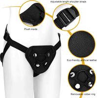 Dildo réaliste de 8,26'' avec harnais et ventouse pour stimulation du point G et anale, jouet sexuel flexible pour hommes, femmes et couples