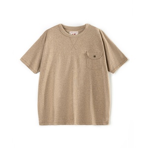 Camiseta Casual con Bolsillo - Corte Ajustado con Bolsillo Frontal Funcional, Tejido Transpirable de Poliéster/Algodón para Guardar Objetos Pequeños - Product Image 1