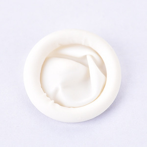 Doigts protège-doigts jetables blancs sans poudre en latex pour accessoires de beauté, nail art et maquillage permanent - Product Image 5