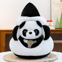 Série de jouets en peluche Poo Design - Raton laveur, canard et panda amusants en peluche, cadeau fantaisie doux et article en vente chaude