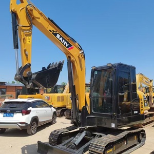 Excavadora Sany SY55C Usada de Alta Calidad, 5.5 Toneladas, con Motor, Maquinaria Original Barata en Venta, en Stock - Product Image 2