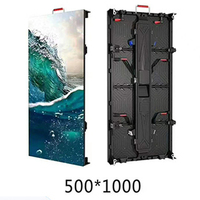 Écran LED portable personnalisé 4500cd HDR 4K IP65 étanche pour la publicité d'événements en intérieur et en extérieur