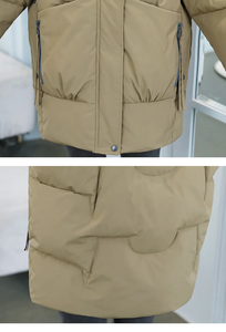 Hiver Nouveau Femmes Long Nouveau Loose Fashion Slim Down Cotton-padded Jacket Cotton-padded Jacket - Product Image 6
