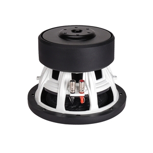 Haut-parleurs pour petites voitures, <span class=keywords><strong>subwoofer</strong></span> 8 pouces à double bobine mobile, 300W RMS, 12V CC, avec panier en aluminium moulé sous pression et nouveau design d'outillage - Product Image 1
