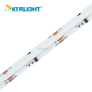 Rgbic 12/24V 576led/M 10 mét rộng IP20 5 m/cuộn <span class=keywords><strong>ws2811</strong></span> COB LED dải ánh sáng địa chỉ điều khiển từ xa cao CRI 90 - Product Image 1