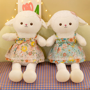 Giocattoli di peluche di pecora carini personalizzati all'ingrosso bambole di peluche di <span class=keywords><strong>agnello</strong></span> - Product Image 4