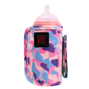 Calentadores de Biberones Portátiles USB, Bolsa de Viaje Aislada para Cochecito con Calentador de Agua y Leche para Recién Nacidos, para el Hogar y Salidas - Product Image 1