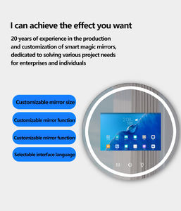 เครื่องโฆษณากระจกอัจฉริยะขนาด21.5นิ้วกระจกสำหรับออกกำลังกายในห้องน้ำกระจกมหัศจรรย์สำหรับทีวี - Product Image 2