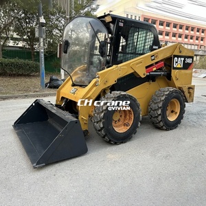 Thứ hai tay 246d mèo Skid chỉ đạo Bộ nạp máy xây dựng Sâu Bướm 26B 277 287d 249d3 mini loader sẵn sàng để làm việc - Product Image 3