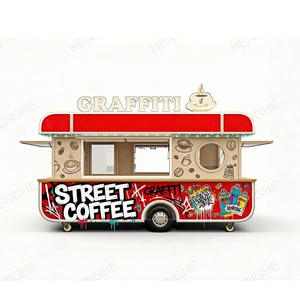 <span class=keywords><strong>Magasin</strong></span> mobile sur remorque conçu pour attirer les clients et vendre du café, des repas légers et des souvenirs, entièrement équipé en matériel de cuisine - Product Image 5