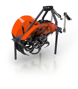 Tracteur miniature sur chenilles haute performance à moteur, idéal pour les terrains étroits et en pente - Offre spéciale - Product Image 5