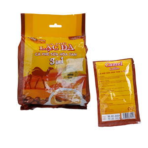 Caja de cartón personalizada de alta calidad, buen precio, crema de café Arábica instantánea, sabores de azúcar, bolsa con cafeína amarga, Vietnam - Product Image 1