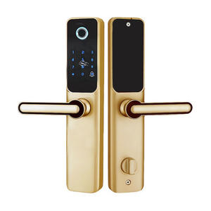 आसान स्थापना बिना चाबी बिजली बॉयोमीट्रिक Serrure डे पोर्टे intelligente फिंगरप्रिंट पासवर्ड दरवाज़ा बंद - Product Image 5