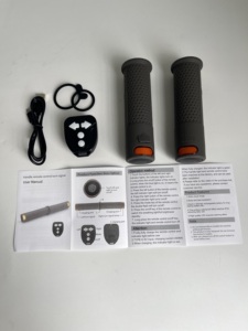 Poignées de signalisation pour trottinette <span class=keywords><strong>électrique</strong></span>, clignotants pour trottinette et vélo avec télécommande USB sans fil, accessoires pour vélo et trottinette - Product Image 2