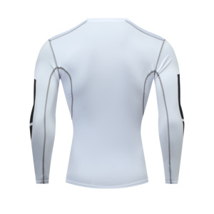 Magliette a Compressione da Uomo a Maniche Lunghe, T-Shirt da Palestra, Top da Corsa, Maglia Intima Sportiva Traspirante - Product Image 3