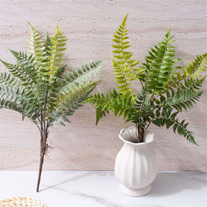 Gesimuleerde Kunstmatige Bostonvaren Bladeren Huisdecoratie Perzisch Gras Muur Gemonteerde Groene Plant Ornamenten Nieuw Product Boeket - Product Image 4