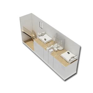 Chalets conteneurs neufs de 40 pieds pour la fabrication, coût pratique - Product Image 4