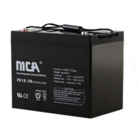 Batterie au plomb-acide scellée VRLA AGM de haute qualité 12V 55Ah pour voiturettes de golf, appareils électroménagers, systèmes UPS et électronique grand public