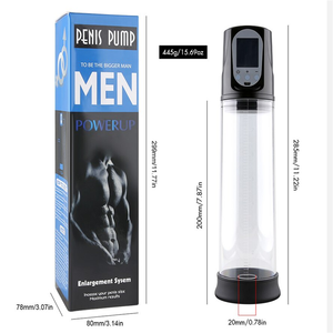 Bomba de Pene Sexual Gratuita en Oferta con Recarga USB, Agrandador de Pene Automático con LED, Juguetes Eléctricos para Mejorar el Rendimiento Masculino - Product Image 1