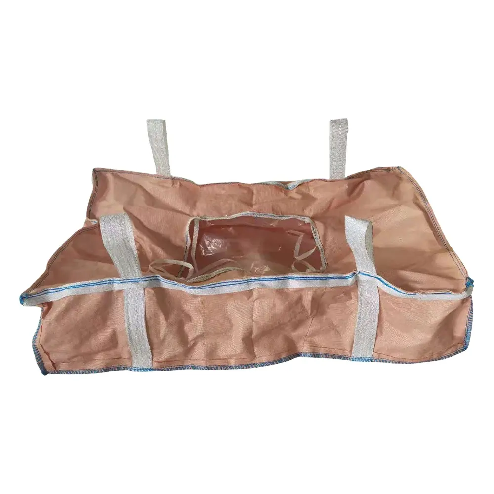 Bolsa de lavado de hormigón duradera y conveniente, bolsa de tonelada, bolsa a granel para un transporte seguro y fácil a un lugar
