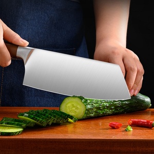 Cuchillo de Cocina Japonés de Acero Inoxidable, Cuchillo de Chef de Doble Uso para Picar, Cortar y Rebanar Carne - Product Image 3