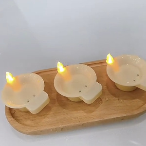 Lampes LED étanches à huile de style indien pour bougies, décorations de Diwali, prix d'usine, utilisation extérieure - Product Image 4