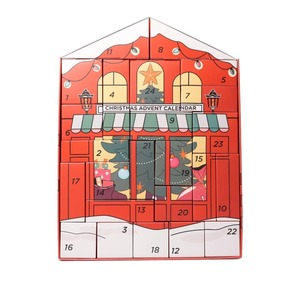 Custom 24-Day Christmas Advent <b>Calendar</b> Gift Paper Box Packaging - Product Image 3