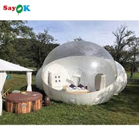 Tente de camping à bulles de haute qualité en entrepôt Tente à bulles transparente gonflable en PVC