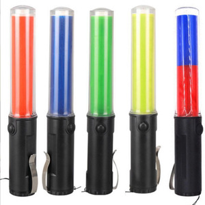 Bastón <span class=keywords><strong>de</strong></span> Señalización <span class=keywords><strong>de</strong></span> Tráfico LED Rojo, Verde y <span class=keywords><strong>Azul</strong></span>, Impermeable y Portátil - Product Image 4