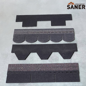 Tuiles d'asphalte gothiques pour toitures, fabrication chinoise, tuiles architecturales en asphalte bon marché pour toitures, couleur personnalisable - Product Image 4