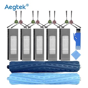 Juego de Mantenimiento <span class=keywords><strong>Ozmo</strong></span> <span class=keywords><strong>T9</strong></span> <span class=keywords><strong>AIVI</strong></span>, <span class=keywords><strong>T9</strong></span> <span class=keywords><strong>AIVI</strong></span>+, <span class=keywords><strong>T9</strong></span> PRO, <span class=keywords><strong>T9</strong></span> MAX, <span class=keywords><strong>T9</strong></span> Power, Cepillos Laterales Principales y Filtros para Aspiradora <span class=keywords><strong>Ecovacs</strong></span> <span class=keywords><strong>Deebot</strong></span> - Product Image 1