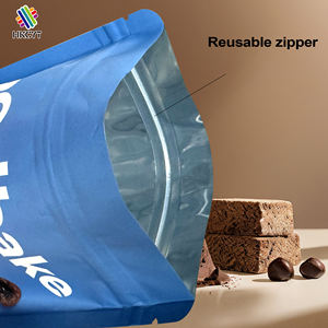 Sac en mylar debout avec impression personnalisée pochette en mylar en plastique refermable avec fermeture à glissière sac en mylar de qualité alimentaire 3.5g 7g 14g sac en mylar anti-odeur - Product Image 3