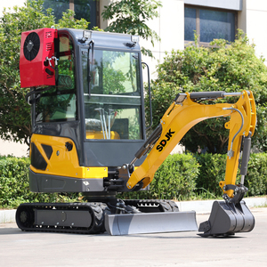 Envío Gratis, Mini Excavadora Hidráulica SDJK de 1, 2 y 3.5 Toneladas, Motor y Bomba con Certificación CE Euro5 EPA - Product Image 5