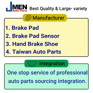 Jmen แผ่นเบรคเซรามิกสำหรับรถ FORD EXPEDITION,แผ่นกลองกึ่งโลหะตัวถังรถยนต์สำรวจ - Product Image 6