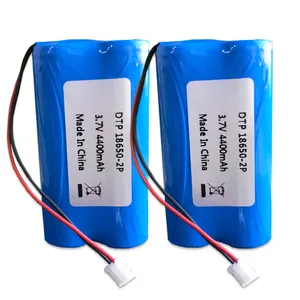 מותאם אישית ליתיום יון נטענת סוללה 18650 3.7v 4400mah 1s2p סוללות עבור WiFi מצלמה