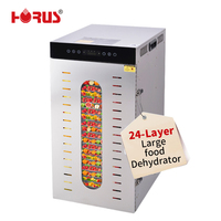 Déshydrateur de fruits Horus avec corps en acier inoxydable, machine à sécher les fruits, déshydrateur alimentaire