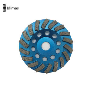 5 بوصة 125 مللي متر الراتنج طحن عجلات توربو قطاعات عجلة كأس من الماس طحن كتلة الماس - Product Image 2