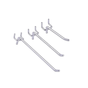 Crochet de présentation pour supermarché en acier inoxydable électroplaqué, crochet de rayonnage en aluminium avec design en spirale élégant - Product Image 3