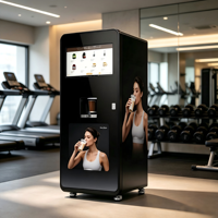 Distributeur automatique de protéines pour salles de sport et magasins, Kiosque distributeur automatique de poudre de lactosérum