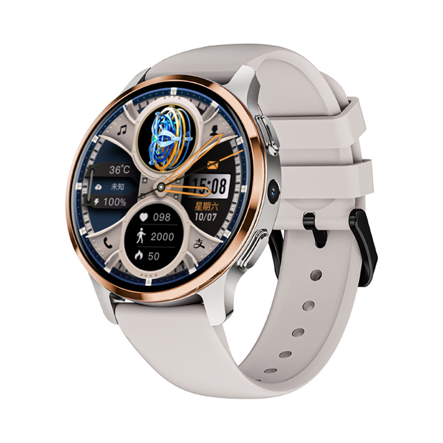 KB02 Pro Smart Watch 4G AMOLED Screen with 750mAh Large Battery Life Support Camera Video Call WiFi GPS Android 8.1 System