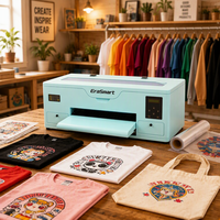 Mesin Cetak Tekstil DTF EraSmart Bule A3 Pet Film untuk Kaos, Lebar 42cm, Printer DTF dengan Head Xp600 (Gudang USA)