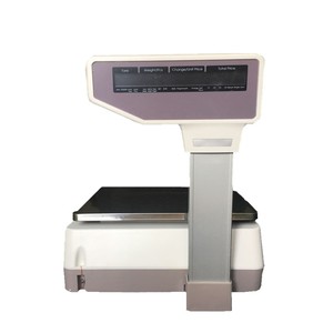 POS Kỹ Thuật Số Nhãn Mã Vạch In Ấn Điện Tử Có Trọng Lượng Quy Mô 15Kg 30Kg Cho Các Loại Trái Cây Trong Siêu Thị - Product Image 6