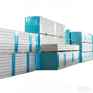 Panneaux isolés en polyuréthane, <span class=keywords><strong>prix</strong></span> des panneaux <span class=keywords><strong>sandwich</strong></span> en aluminium pour chambre froide <span class=keywords><strong>40</strong></span> <span class=keywords><strong>mm</strong></span>, 3 cm - Product Image 2