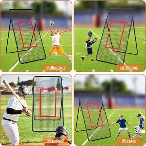 <span class=keywords><strong>Filet</strong></span> <span class=keywords><strong>de</strong></span> rebond multi-sports réglable pour l'entraînement au baseball (frappe et lancement) - Product Image 6
