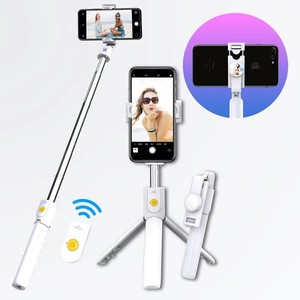Trípode Móvil Universal K10 con Control Remoto, Palo Selfie Multifuncional para Transmisiones en Vivo, Palo Selfie Económico, Trípode para Teléfono - Product Image 3